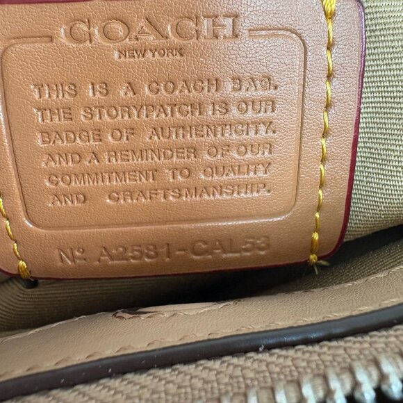 Coach Rowan signature satchel - Picture 9 of 9